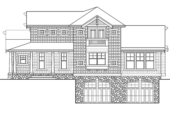 Floor Plan - Other Floor for Craftsman House Plan #132-468 - 3 bed, 2.5 bath