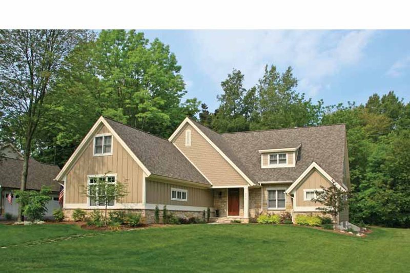 Home Plan - Exterior - Front Elevation 4 for Craftsman House Plan #928-199 - 3 bed, 2.5 bath
