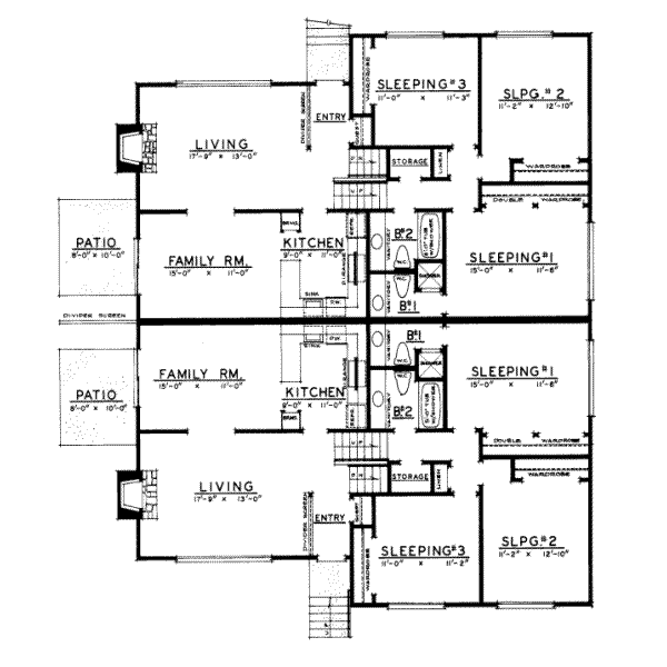 Floor Plan - Main Floor Plan #303-265