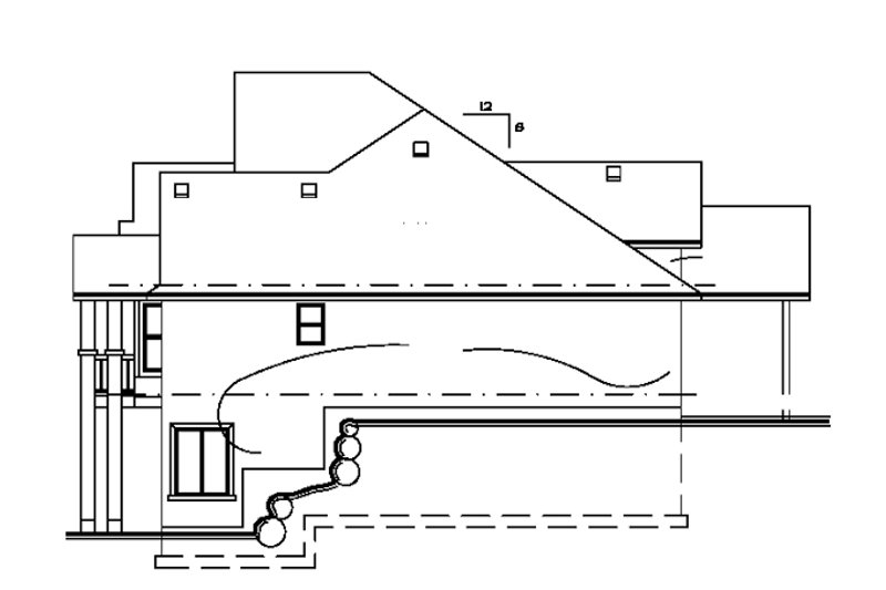 Home Plan - Exterior - Other Elevation for Traditional House Plan #308-293 - 3 bed, 2.5 bath