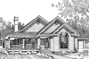 Country Style House Plan - 3 Beds 2 Baths 1787 Sq/Ft Plan #929-242 