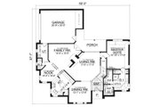European Style House Plan - 3 Beds 2.5 Baths 2225 Sq/Ft Plan #40-387 