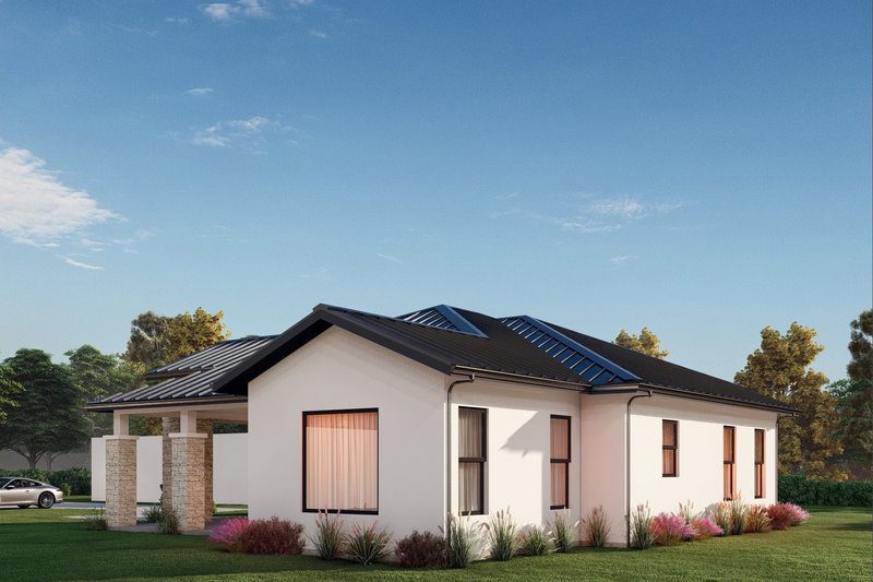 Architectural House Design - Exterior - Other Elevation 1 for Contemporary House Plan #1110-31 - 2 bed, 2 bath