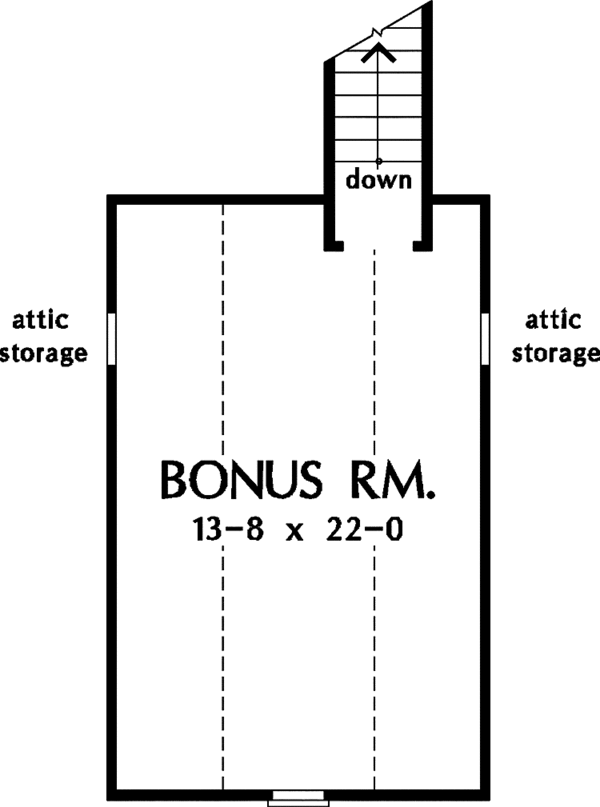 House Plan Design - Country Floor Plan - Upper Floor Plan #929-317