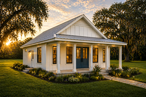 House Design - Photo for Country House Plan #44-267 - 2 bed, 2 bath