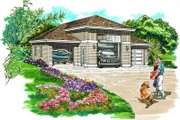 Traditional Style House Plan - 0 Beds 0 Baths 1320 Sq/Ft Plan #47-505 