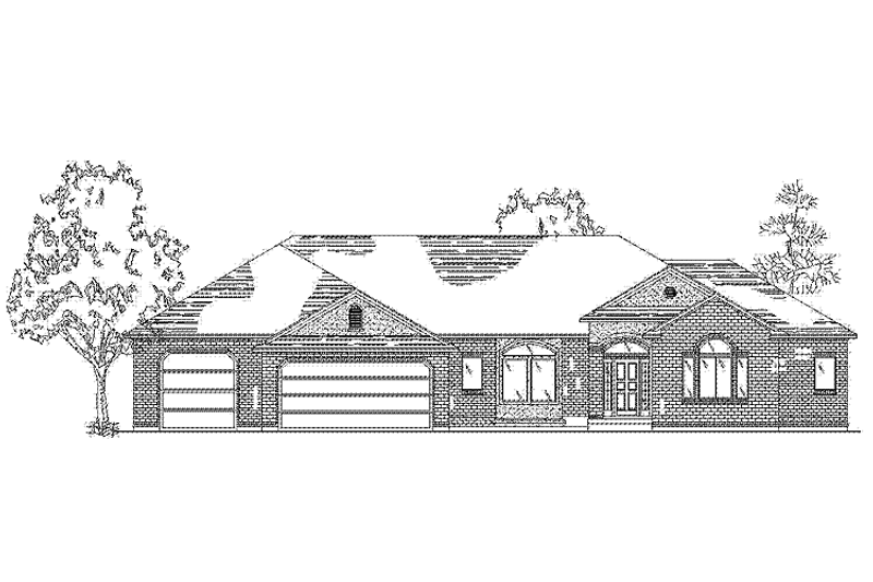 House Plan Design - Traditional Exterior - Front Elevation Plan #945-108