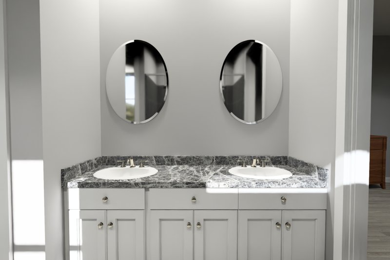 Architectural House Design - Interior - Master Bathroom for Modern House Plan #513-2421 - 4 bed, 2.5 bath