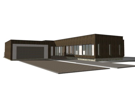 Photo 1 for Modern House Plan #549-15 - 3 bed, 2 bath