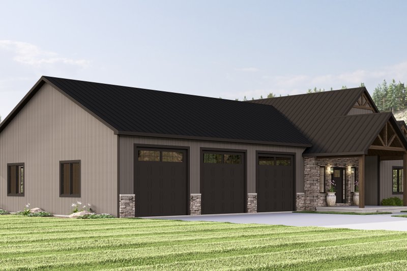 Home Plan - Exterior - Other Elevation for Country House Plan #1064-377 - 2 bed, 2.5 bath