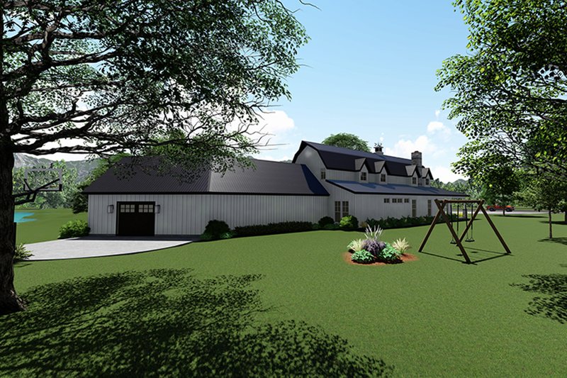 Dream House Plan - Left Side