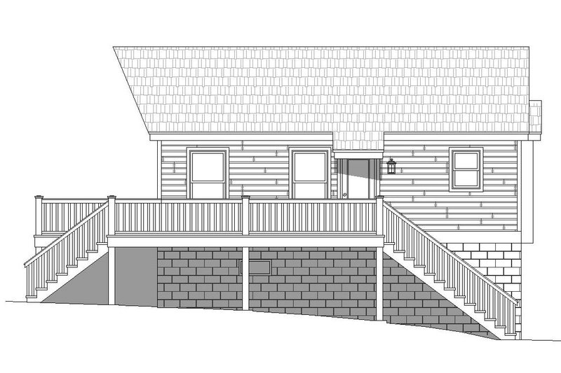 Dream House Plan - Exterior - Other Elevation 1 for Country House Plan #932-139 - 1 bed, 1 bath