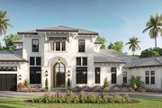 Contemporary Style House Plan - 5 Beds 6 Baths 5595 Sq/Ft Plan #1083-27 