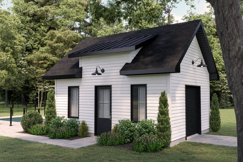 Home Plan - Farmhouse Exterior - Front Elevation Plan #23-2744