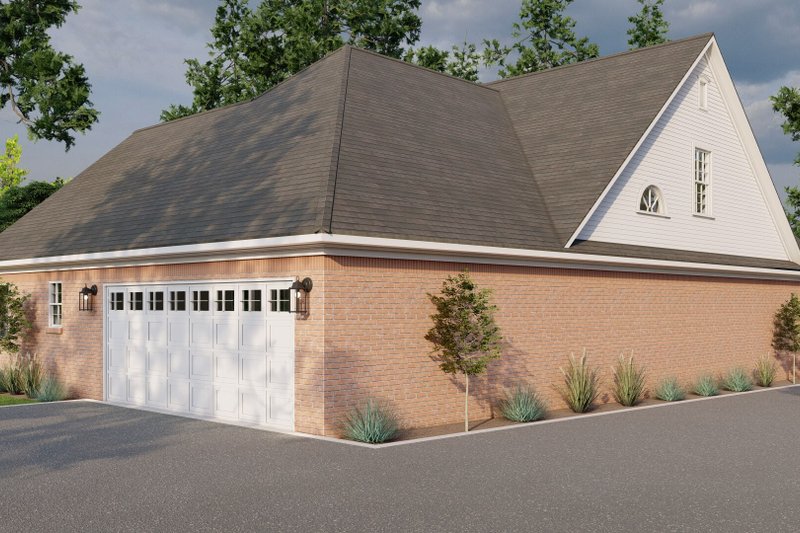Home Plan - Exterior - Rear Elevation 2 for Traditional House Plan #17-2003 - 3 bed, 2.5 bath