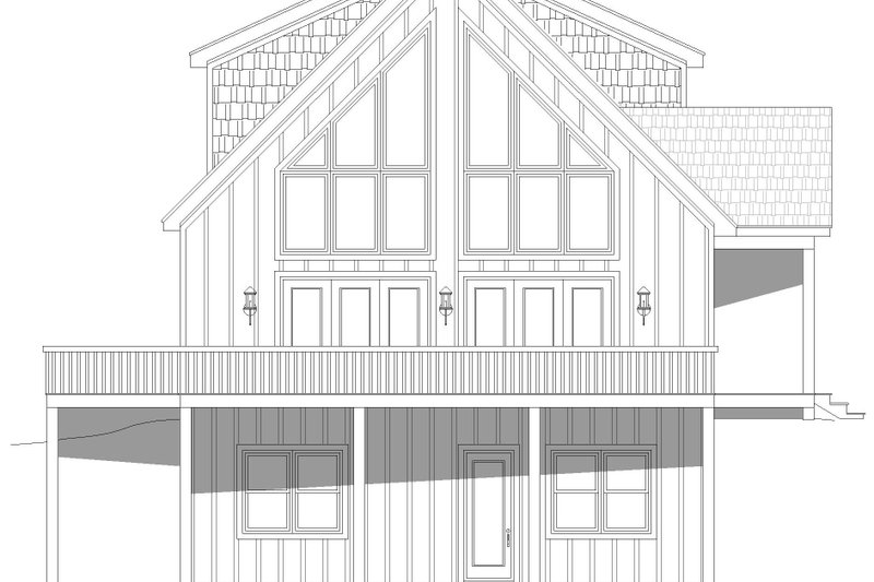 Dream House Plan - Exterior - Other Elevation for Southern House Plan #932-794 - 3 bed, 2.5 bath
