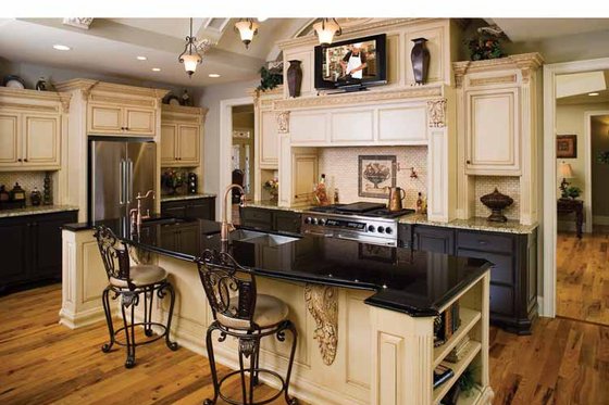 Interior - Kitchen 1 for Traditional House Plan #929-778 - 4 bed, 4.5 bath