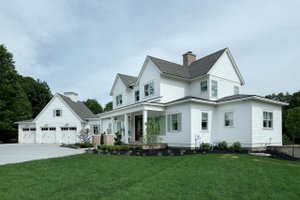 Exterior - Front Elevation 3 for Farmhouse House Plan #928-309 - 3 bed, 3.5 bath