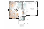 Country Style House Plan - 3 Beds 1.5 Baths 1724 Sq/Ft Plan #23-2509 