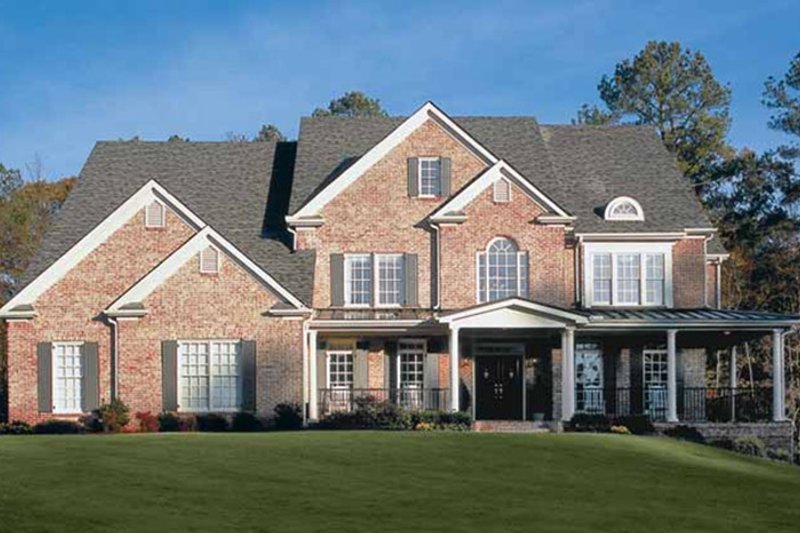 Home Plan - Exterior - Front Elevation 4 for Colonial House Plan #927-174 - 5 bed, 4.5 bath