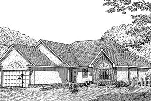 Contemporary Exterior - Front Elevation Plan #11-239