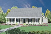 Traditional Style House Plan - 3 Beds 2 Baths 1913 Sq/Ft Plan #36-169 