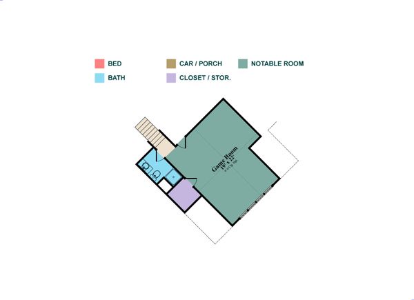 Home Plan - European Floor Plan - Upper Floor Plan #63-408
