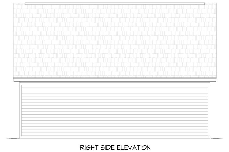 Architectural House Design - Exterior - Other Elevation 1 for Craftsman House Plan #932-1383, 0 bath