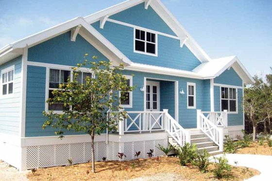 Exterior - Front Elevation 5 for Country House Plan #928-177 - 5 bed, 4 bath