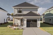 Traditional Style House Plan - 3 Beds 2.5 Baths 1638 Sq/Ft Plan #455-365 