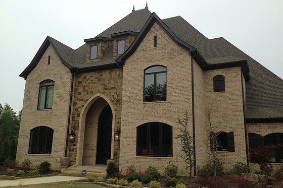 Exterior - Front Elevation 6 for European House Plan #17-2506 - 3 bed, 4.5 bath