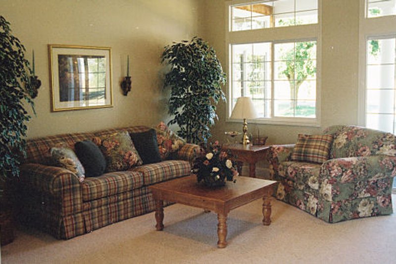 Dream House Plan - Photo 2 for Ranch House Plan #437-1 - 3 bed, 2 bath