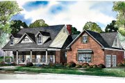 Country Style House Plan - 5 Beds 4.5 Baths 3155 Sq/Ft Plan #17-3117 