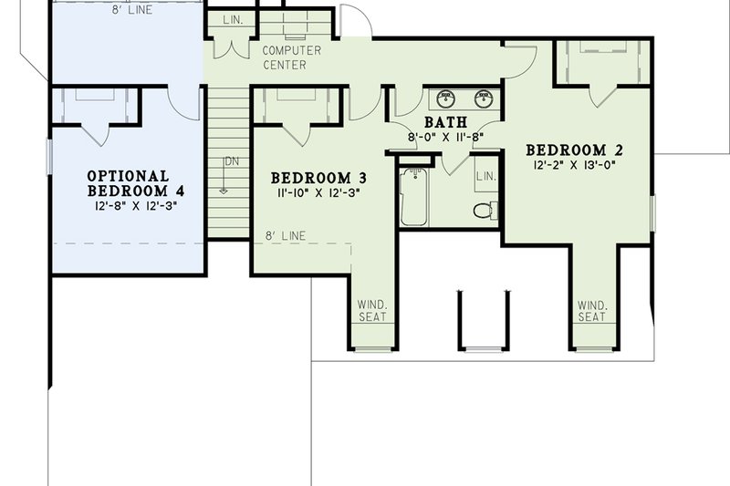 Home Plan - Exterior - Front Elevation 4 for Country House Plan #17-287 - 3 bed, 2.5 bath