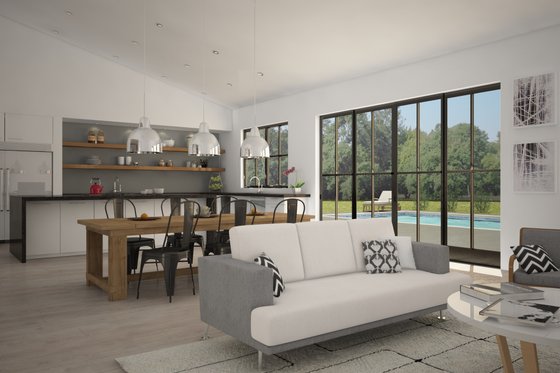 Interior - Other for Barndominium House Plan #888-11 - 3 bed, 3.5 bath