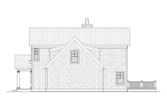 Exterior - Other Elevation 1 for Traditional House Plan #901-69 - 3 bed, 2.5 bath