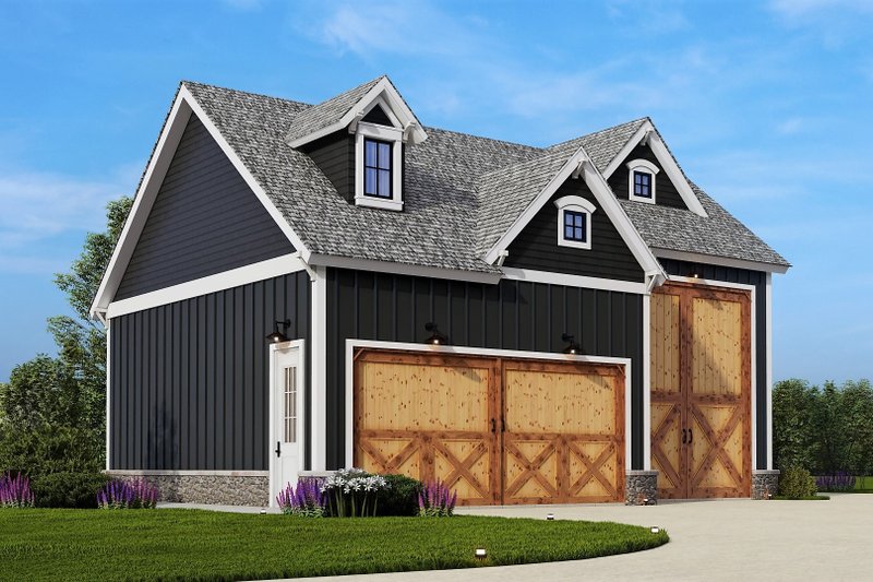 Architectural House Design - Exterior - Other Elevation for Country House Plan #54-560, 0 bath