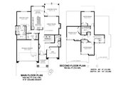 Prairie Style House Plan - 4 Beds 3 Baths 2203 Sq/Ft Plan #1100-51 