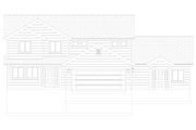 Farmhouse Style House Plan - 4 Beds 3.5 Baths 2525 Sq/Ft Plan #1060-407 Exterior 
