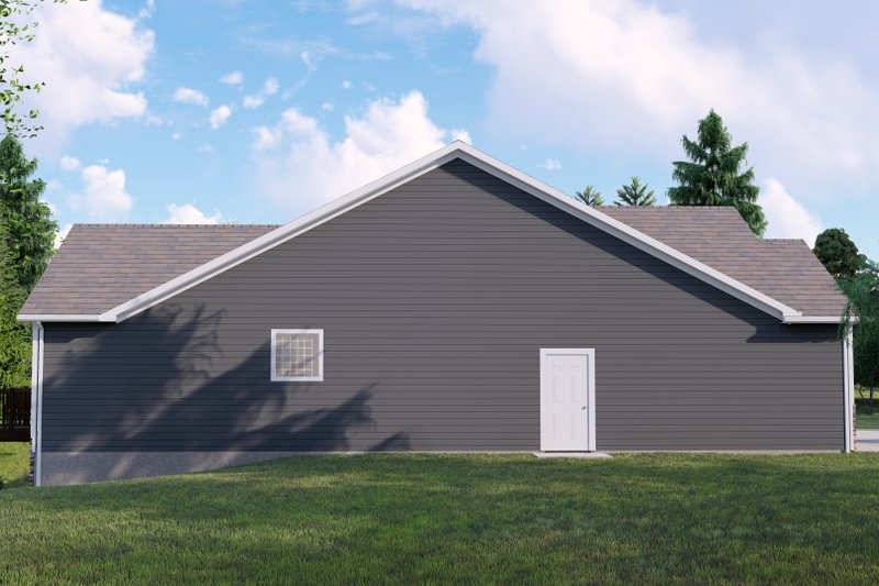 Dream House Plan - Exterior - Other Elevation 1 for Ranch House Plan #1064-70 - 3 bed, 2 bath
