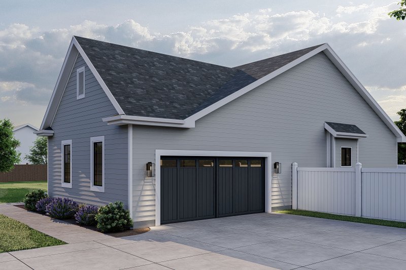 House Plan Design - Exterior - Other Elevation for Traditional House Plan #455-229 - 3 bed, 2 bath