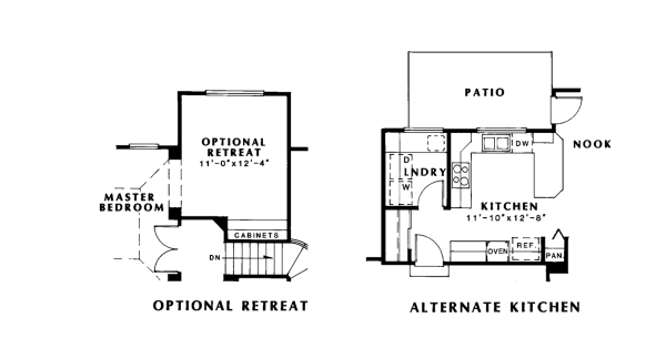 Traditional Floor Plan - Other Floor Plan #312-539