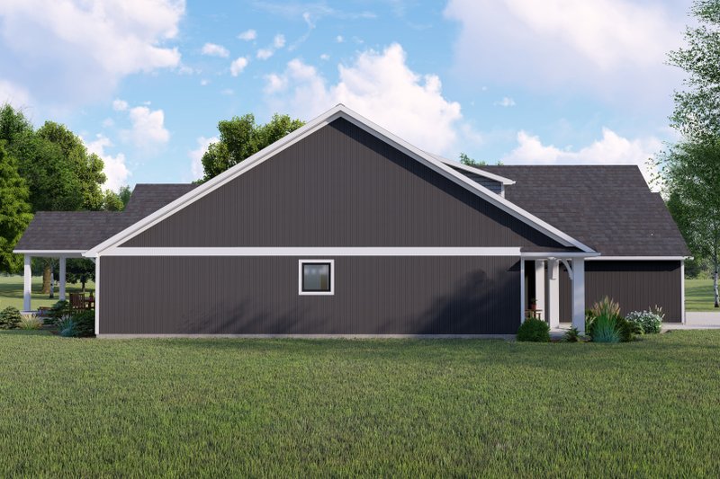 House Blueprint - Exterior - Other Elevation 1 for Farmhouse House Plan #1064-143 - 3 bed, 2.5 bath
