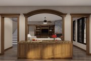 European Style House Plan - 4 Beds 3.5 Baths 4378 Sq/Ft Plan #17-3328 