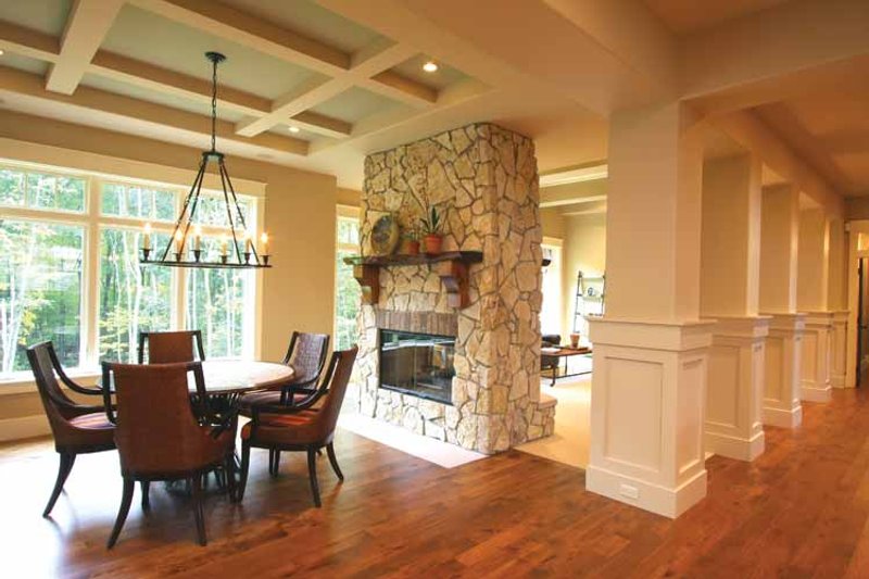 Home Plan - Interior - Dining Room for European House Plan #928-178 - 4 bed, 3.5 bath