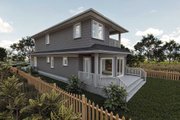 Contemporary Style House Plan - 2 Beds 2.5 Baths 1769 Sq/Ft Plan #1101-27 