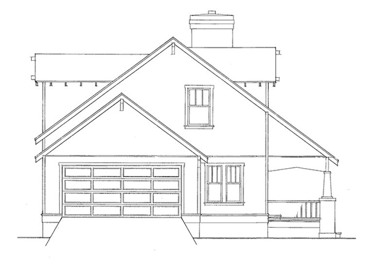 Dream House Plan - Exterior - Other Elevation 1 for Country House Plan #140-174 - 3 bed, 2.5 bath