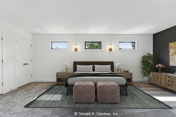 Interior - Bedroom for Contemporary House Plan #929-268 - 4 bed, 3.5 bath