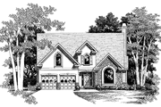 Colonial Style House Plan - 4 Beds 2.5 Baths 2000 Sq/Ft Plan #927-239 