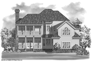 Victorian Style House Plan - 3 Beds 3.5 Baths 2847 Sq/Ft Plan #930-198 